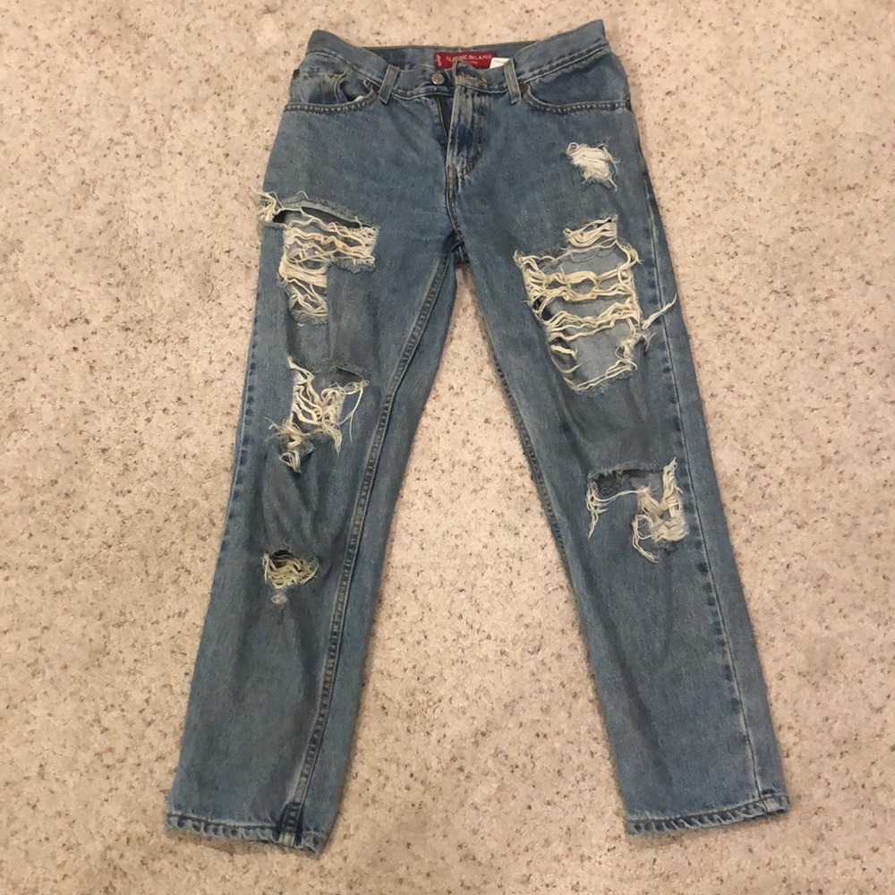 Vintage Levi 550s.